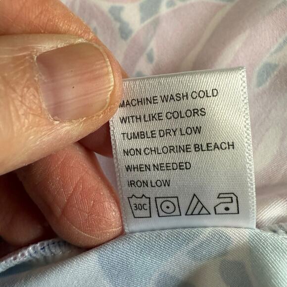 Tail Activewear Golf Tennis Tropical Flared Pull On Skirt Skort M Athleisure - Picture 8 of 8